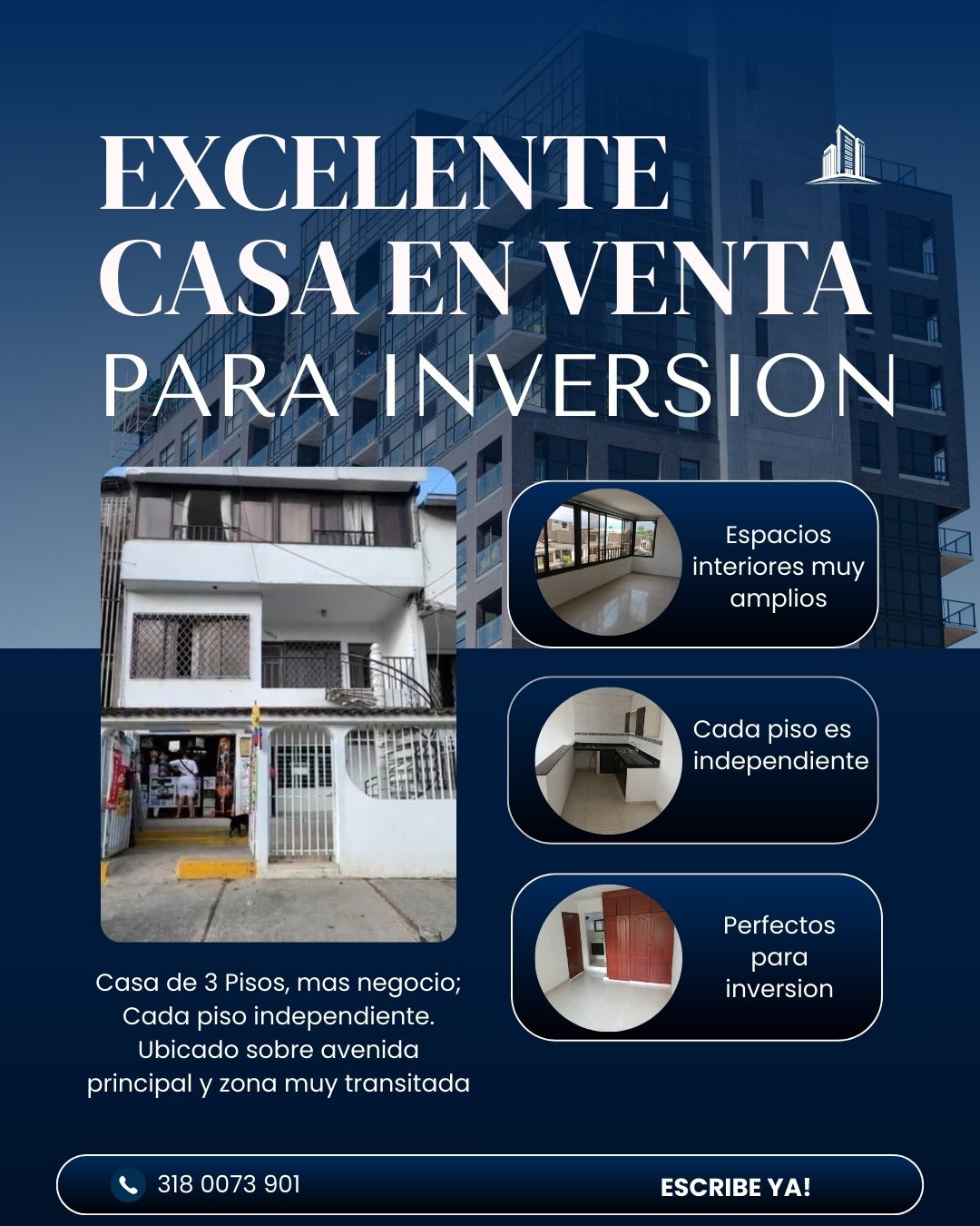 Casa en venta Hermosa Casa En Venta Perfecta para inversion - Barrio El Guabal